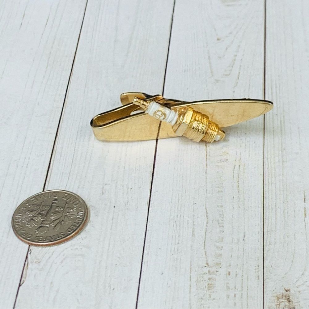 VTG Speidel Spark Plug Tie Clip‎